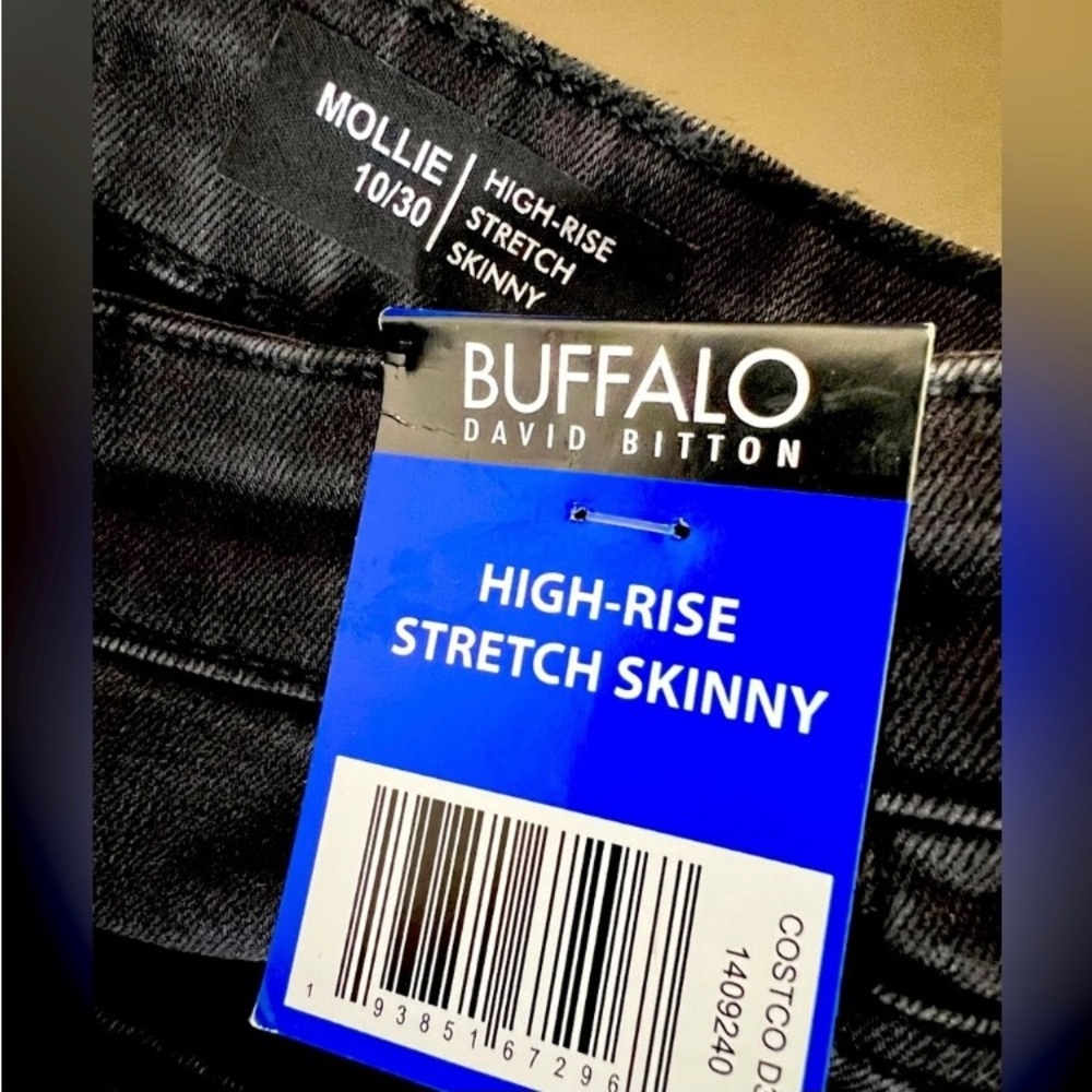 NWT Buffalo Jeans High Rise Stretch Skinny 10 / 30 - Picture 2 of 5